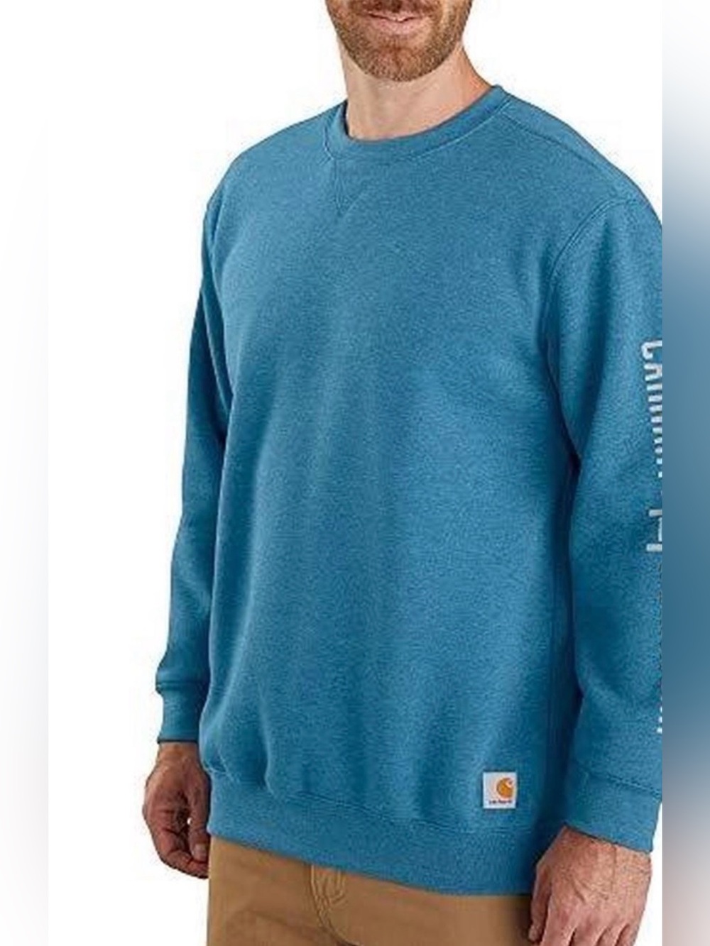 Carhartt Men’s Blue Crewneck Sweatshirt